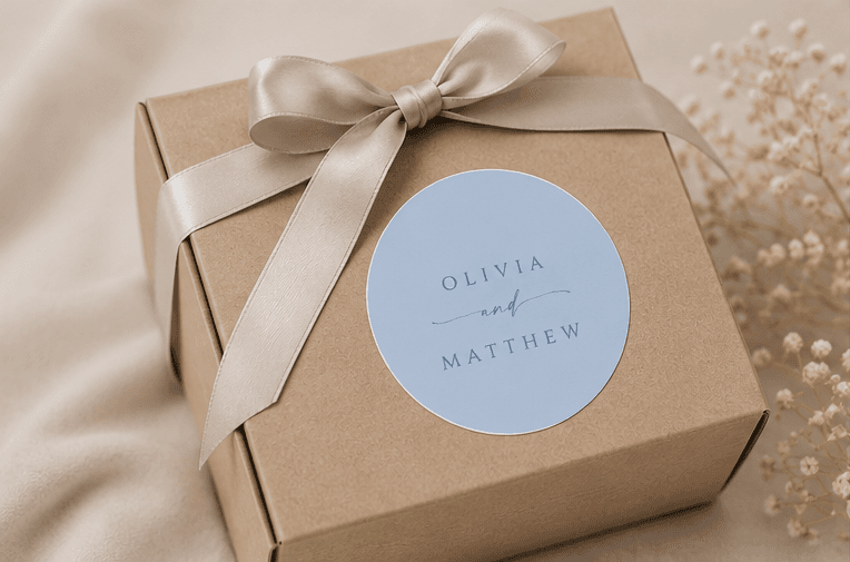 Minimal wedding theme