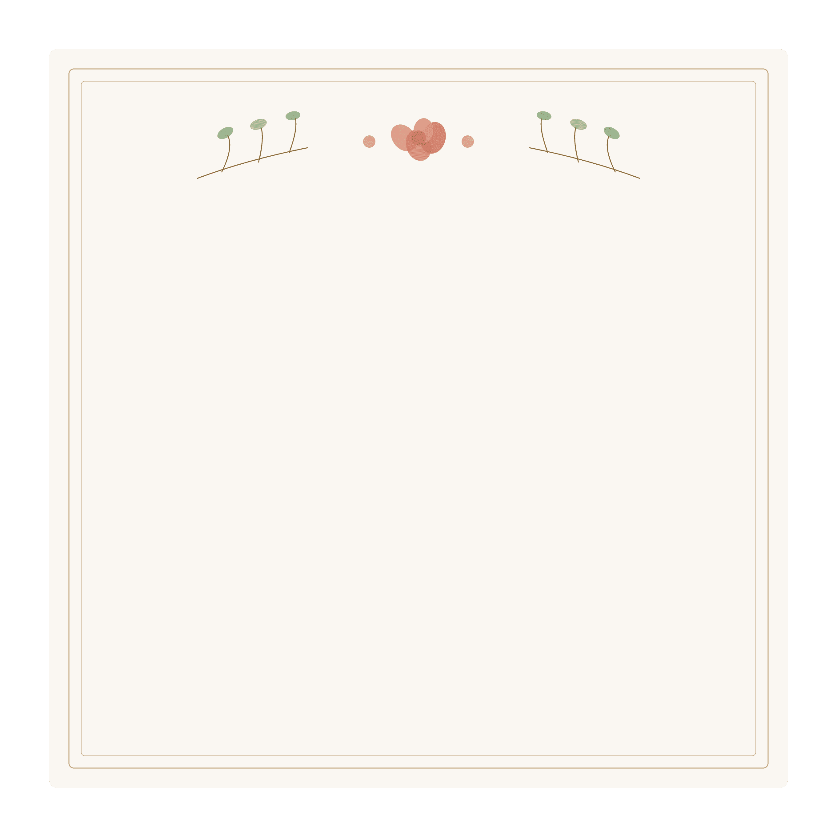 Simple wedding theme